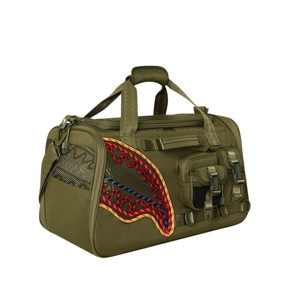 Authentic Sprayground WON'T STOP TILL THE TOP PET CARRIER NWT - Picture 3 of 12